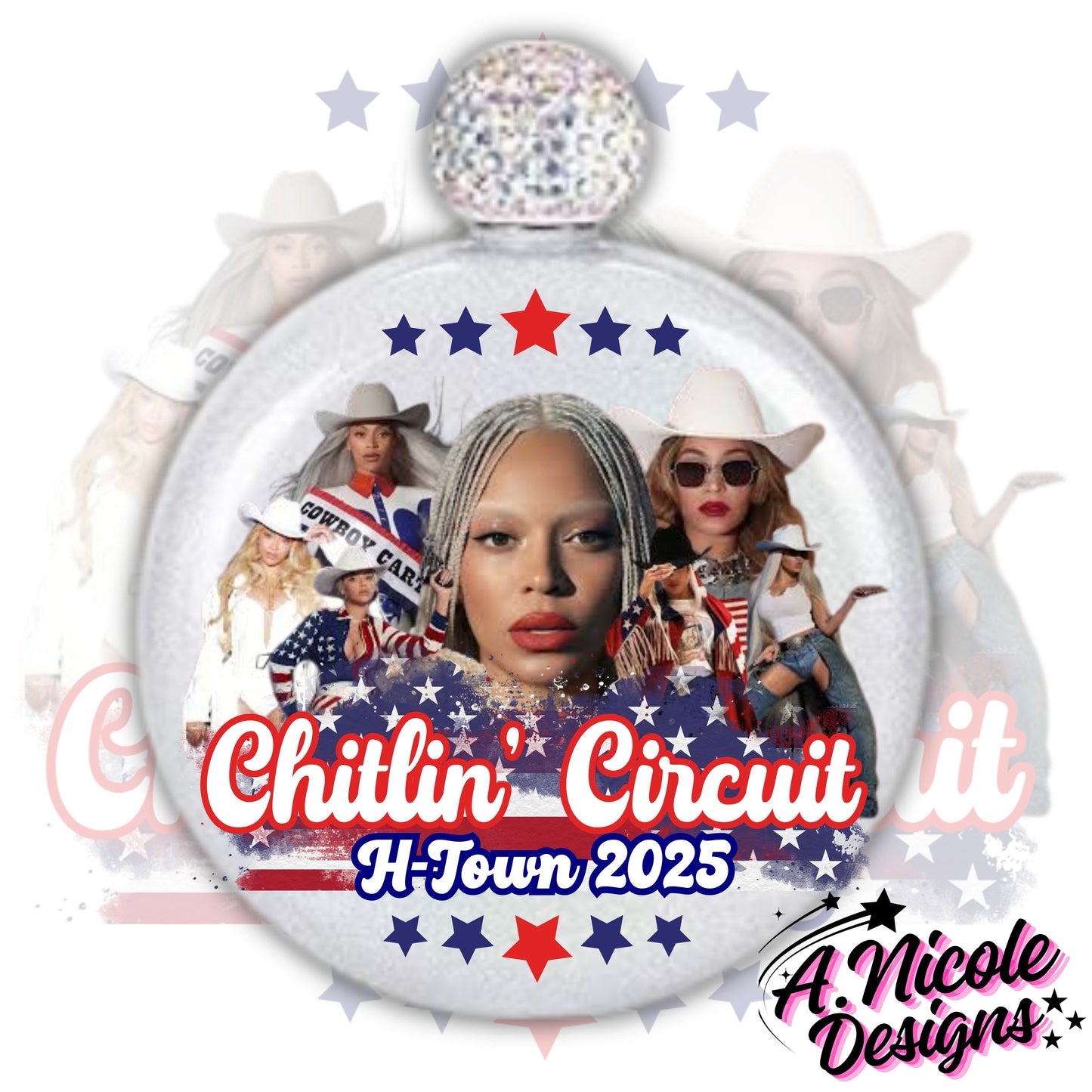 Concert Flask | Chitlin' Circuit 2025 | Cowboy Tour