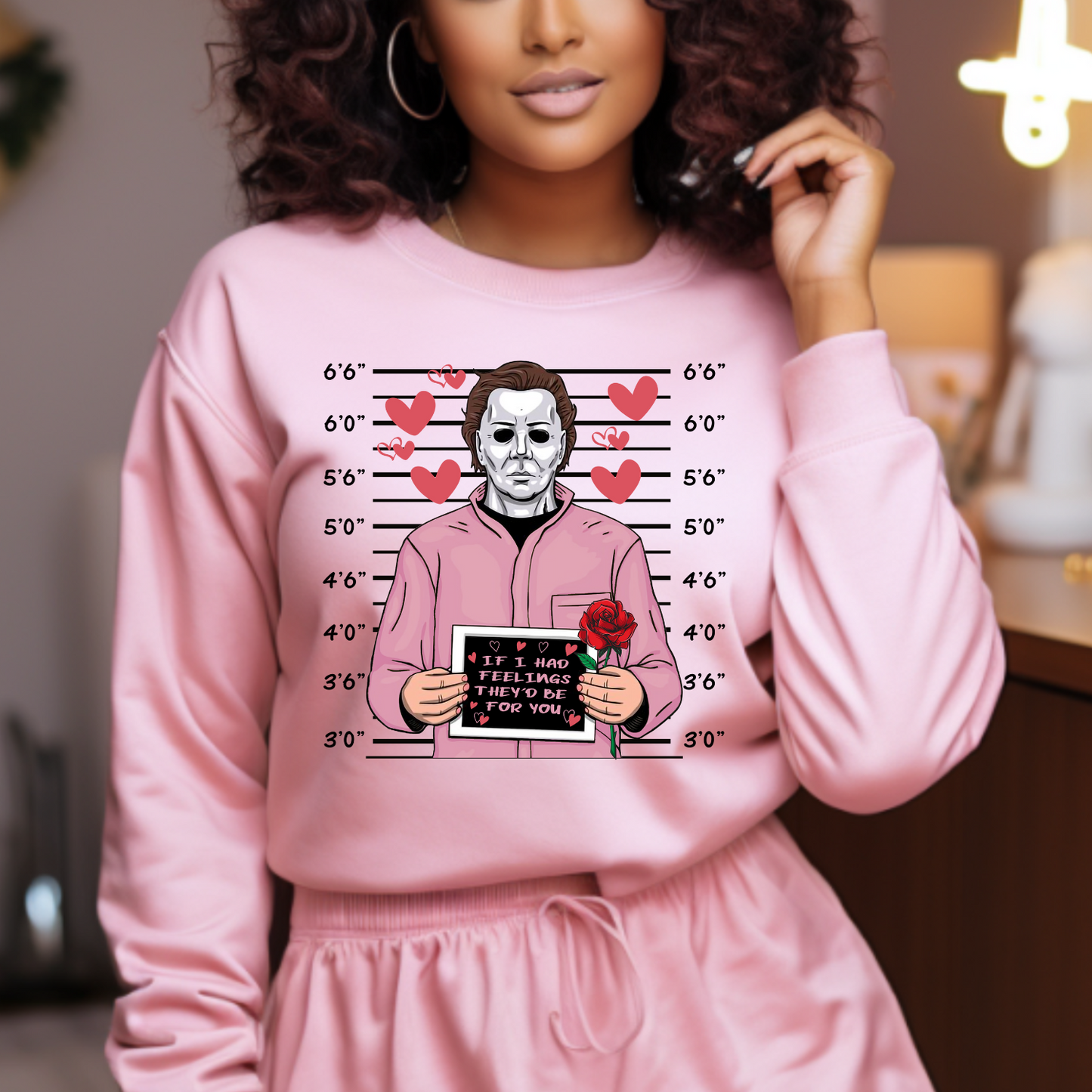 Michael Myers Valentine Sweatshirt