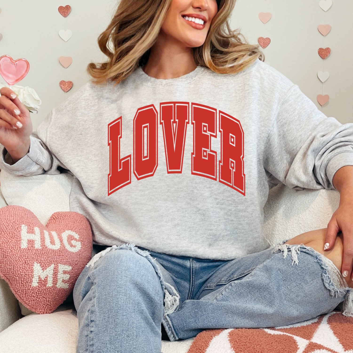 Valentine sweatshirts outlet