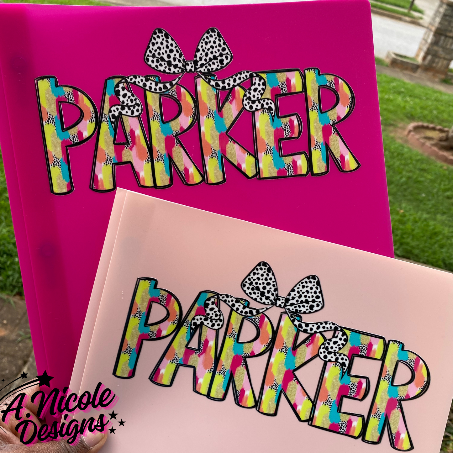 Back to School Name Folders| 3-Prong, Poly Folder