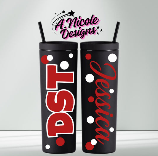 DST Sorority Tumbler w/Name