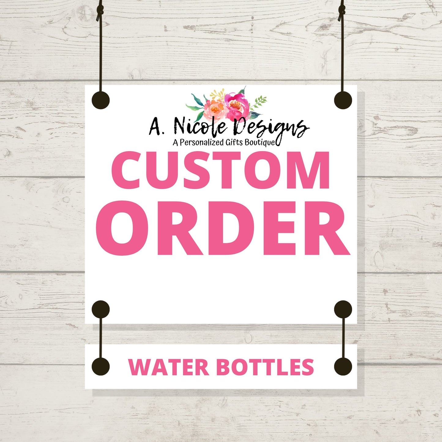 Custom Water Bottles