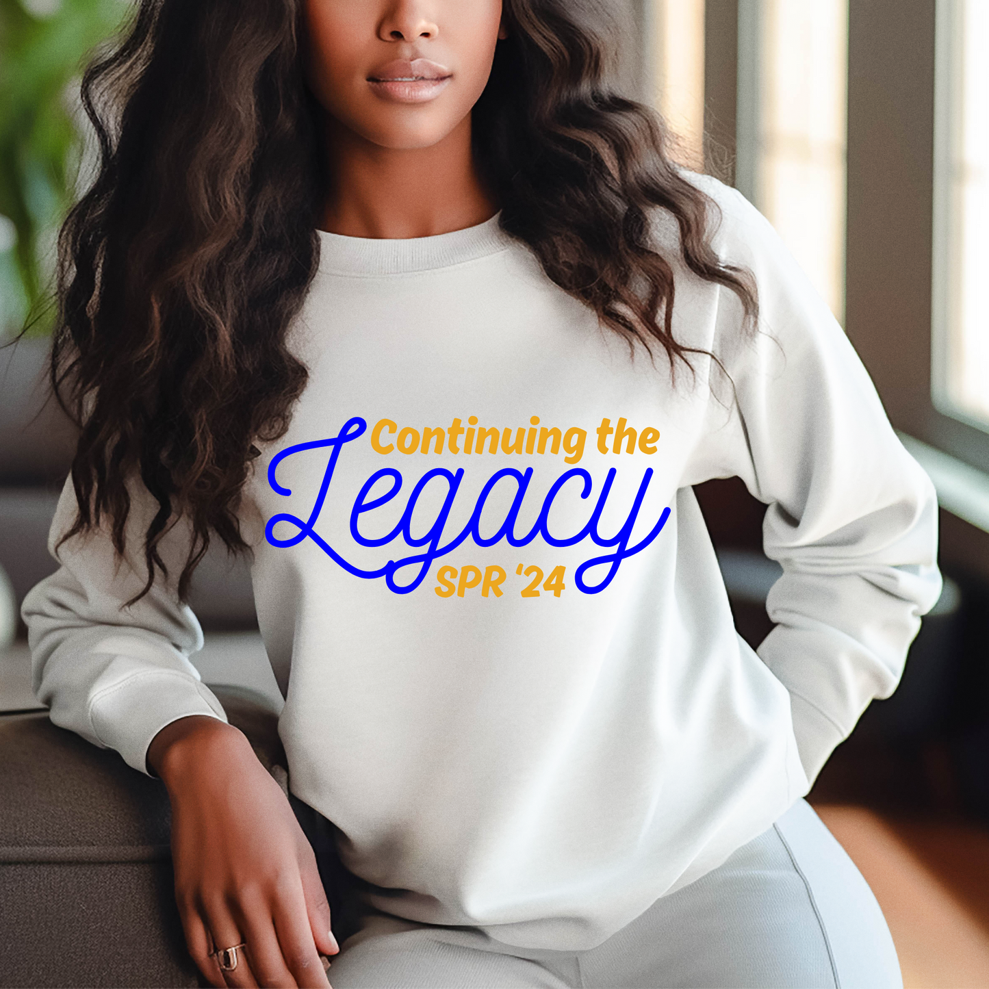 Continuing the Legacy Crewneck or T-Shirt | Sorority Girl | Sigma Gamma Rho Sorority | SGRho