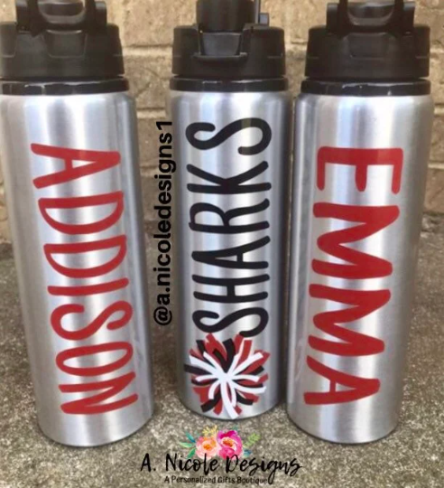 Cheerleading Water Bottles Style 6