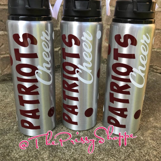Cheerleading Water Bottles Style 3