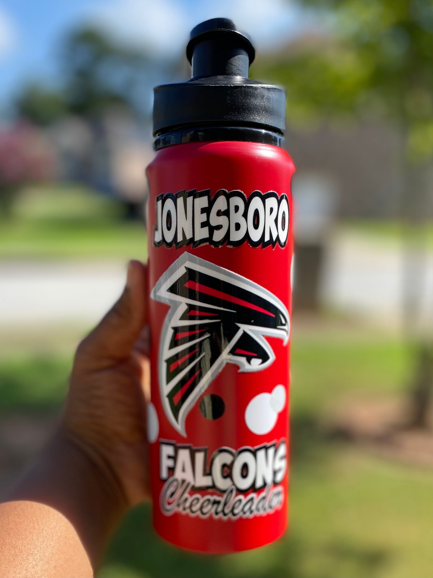 Mascot Cheerleading Water Bottles/UVDTF