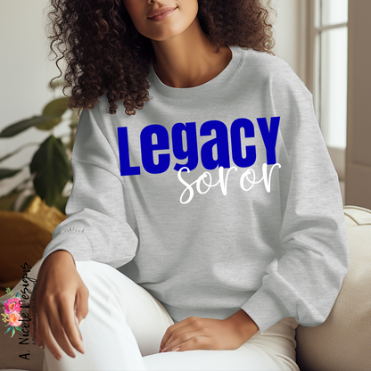 Legacy Soror Crewneck and T-Shirt | Sorority Girl | Zeta Phi Beta Sorority | ZPhiB