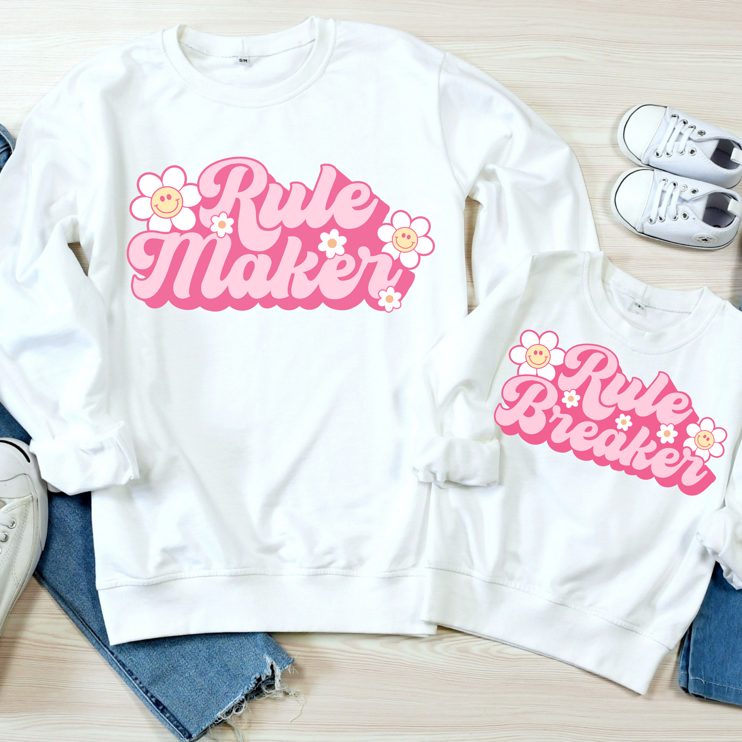 Rule Maker/Rule Breaker Mommy & Me T-Shirt Set