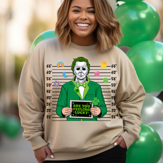 Micheal Myers St. Patty Shirt