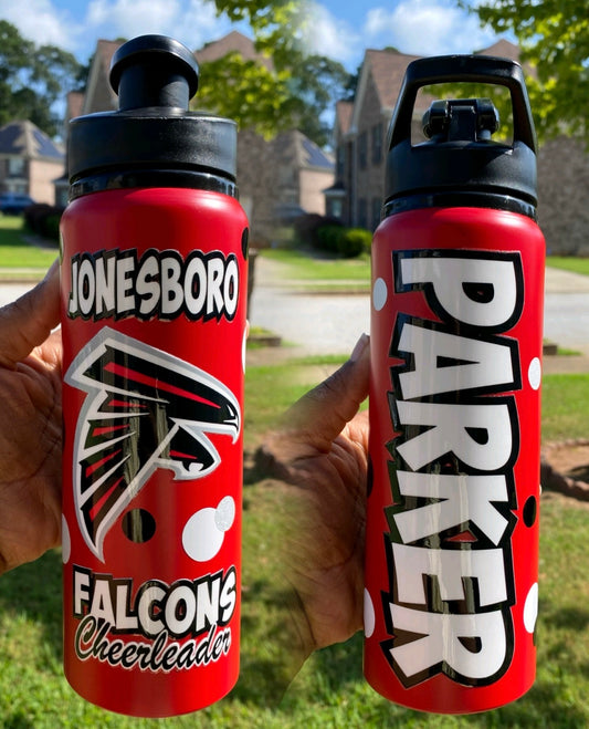 Mascot Cheerleading Water Bottles/UVDTF