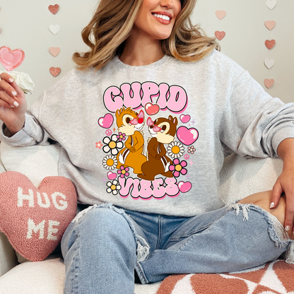 Cupid Vibes Valentine Sweatshirt