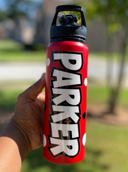 Mascot Cheerleading Water Bottles/UVDTF