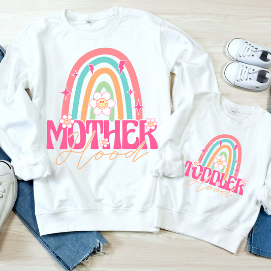 Motherhood/Toddlerhood Mommy & Me T-Shirt Set