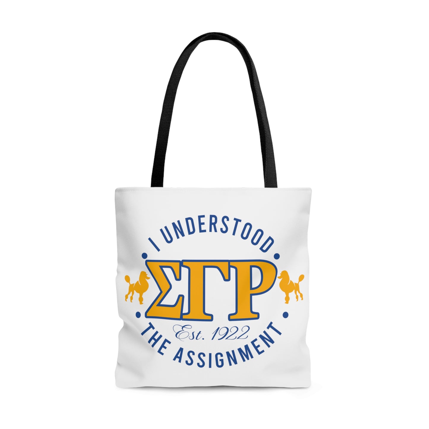 SGRho Understood the Assignment Tote Bag