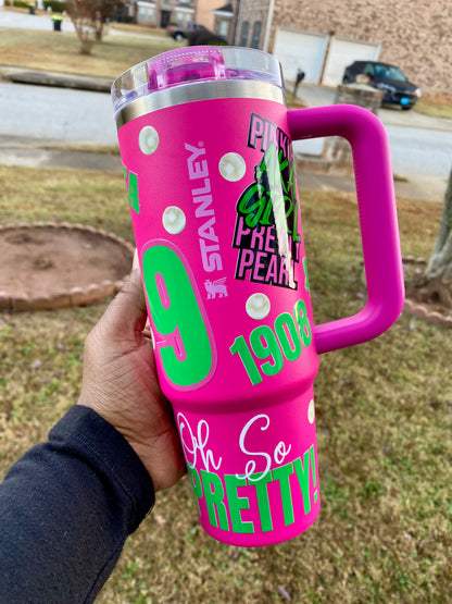 Personalized AKA Stainless Steel Cup | 40 oz