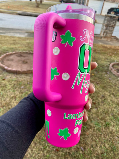 Personalized AKA Stainless Steel Cup | 40 oz