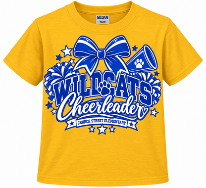 Reserved for Church Street Elementary Cheerleaders