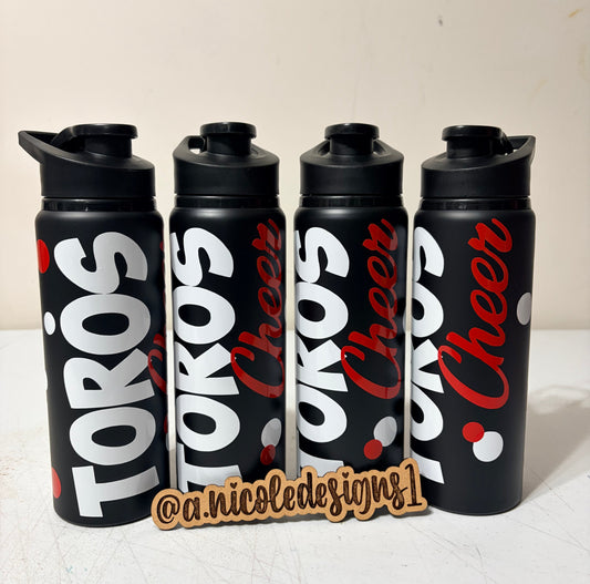 Cheerleading Water Bottles Style 2