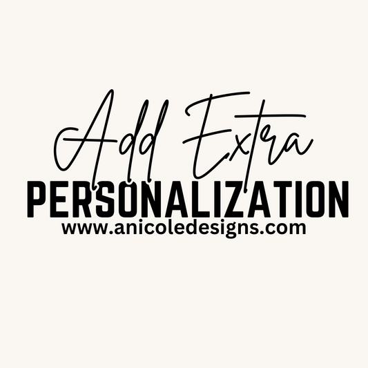 Add Extra Personalization
