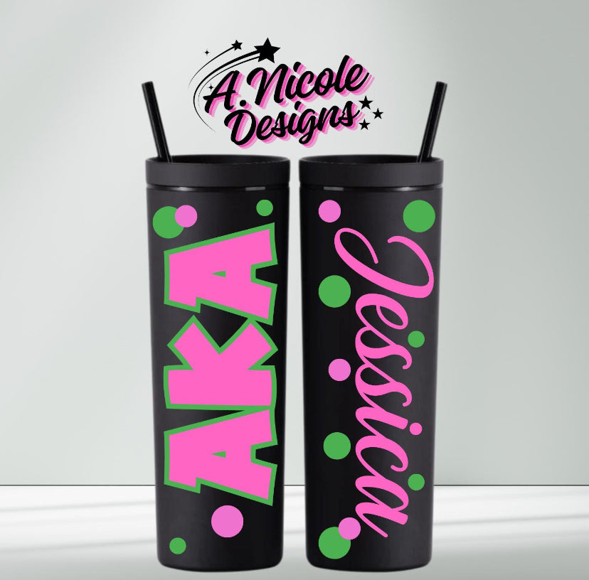 AKA Tumbler w/ Name