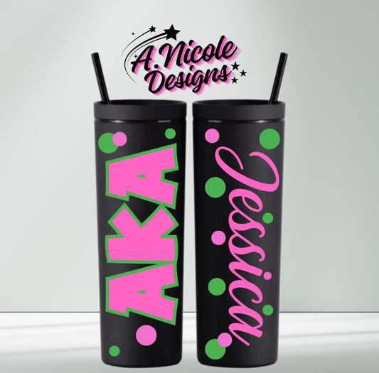 AKA Tumbler w/ Name