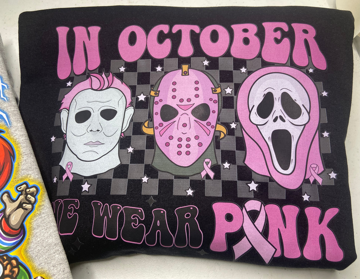 In October We Wear Pink Jason T-Shirt