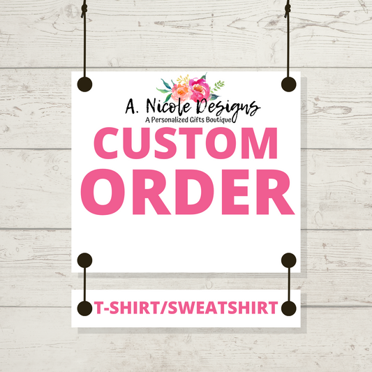 Custom T-Shirts and Crewnecks (Kids)