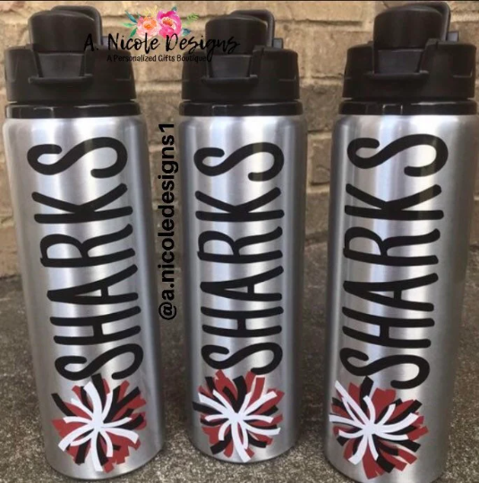 Cheerleading Water Bottles Style 6