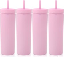 Personalized Cheerleader Tumbler with Straw | Custom Cheer Name Cup Gift