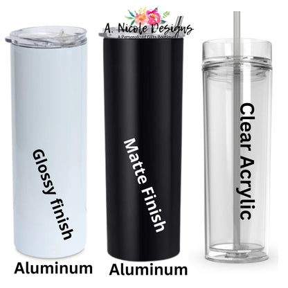 SGRho Tumbler w/ Name