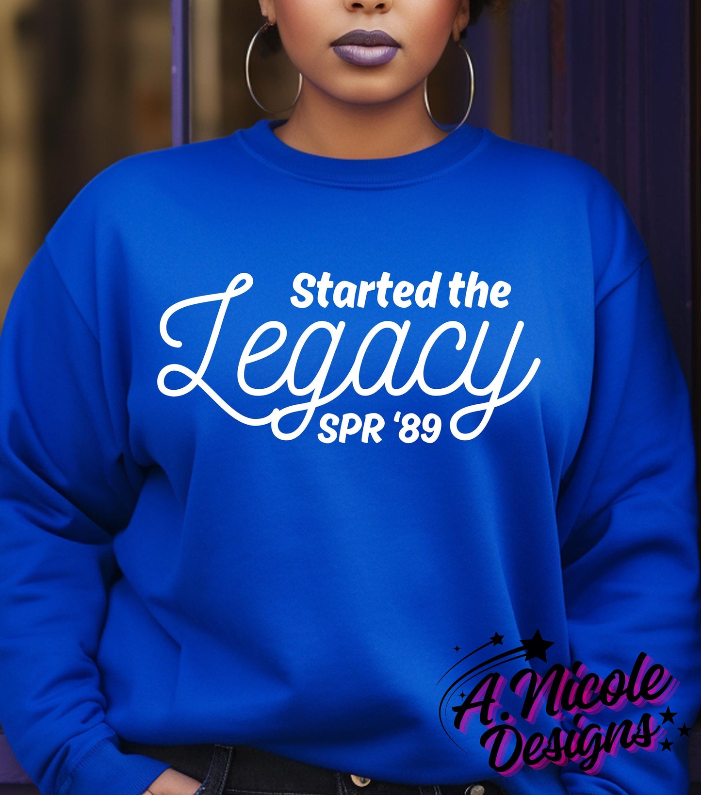 Started the Legacy Shirt Personalized | Zeta Phi Beta Sorority
