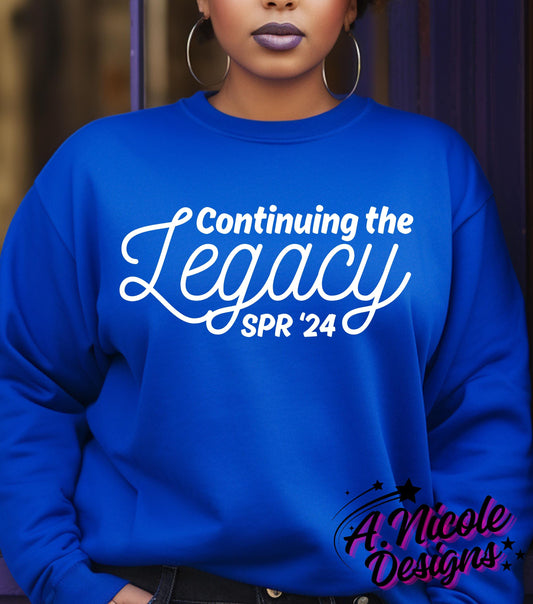 Continuing the Legacy Shirt Personalized | Zeta Phi Beta Sorority