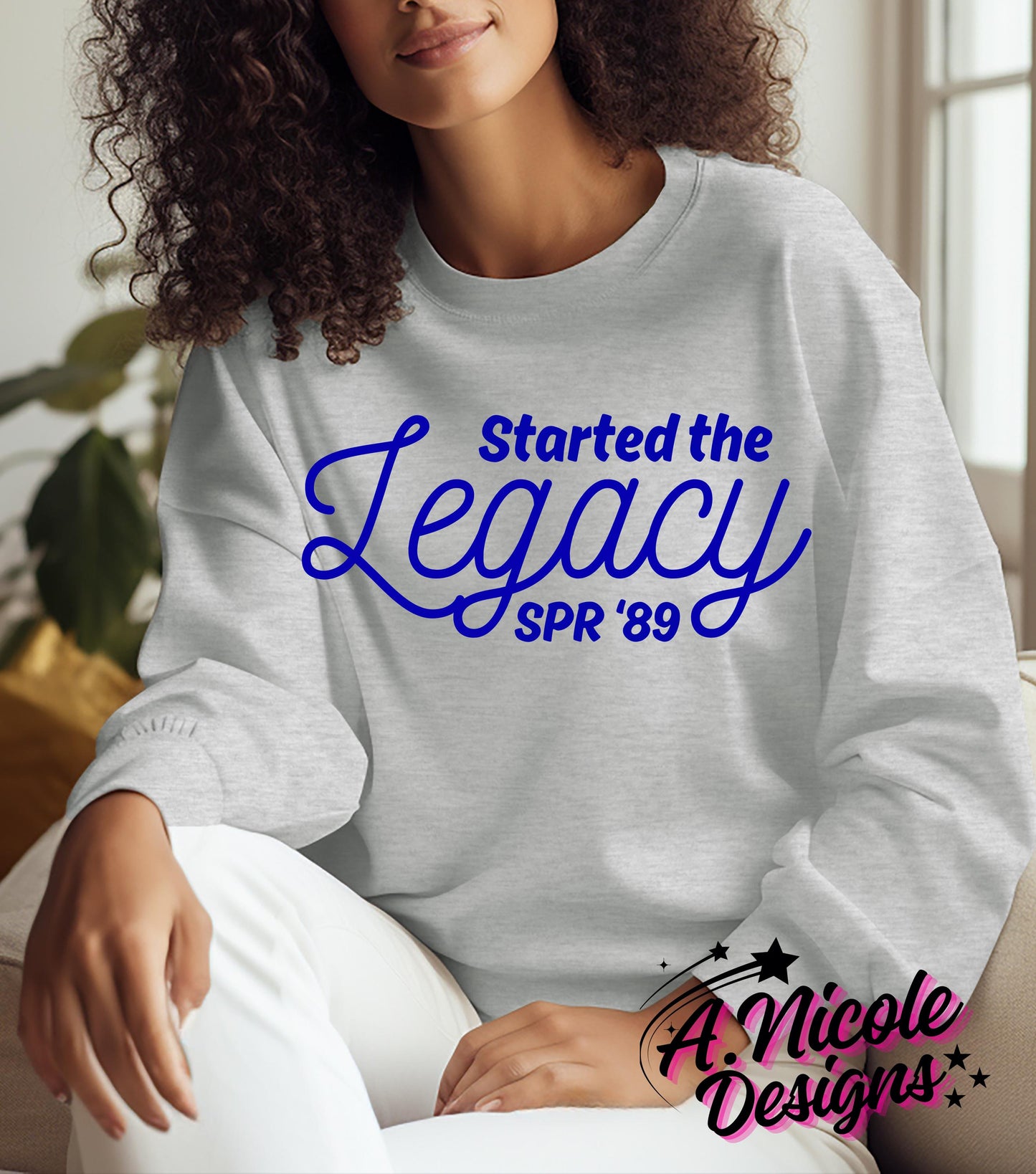 Started the Legacy Shirt Personalized | Zeta Phi Beta Sorority