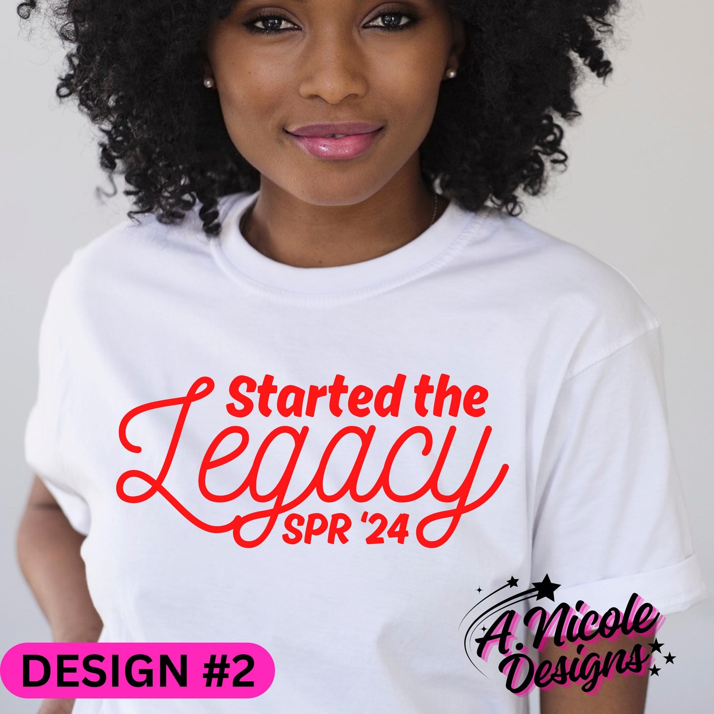 Started the Legacy Shirt Personalized  | Sorority Girl | Delta Sigma Theta Sorority | DST