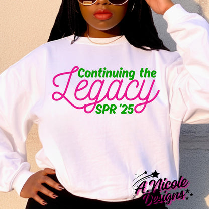 Continuing Legacy Shirt Personalized | Alpha Kappa Alpha Sorority | AKA