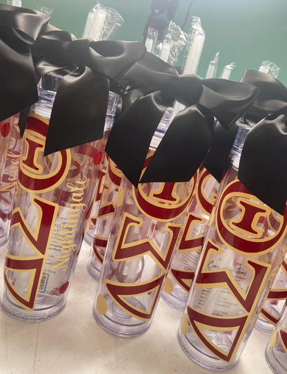 Personalized Delta Sigma Theta Tumbler, Sorority Gift