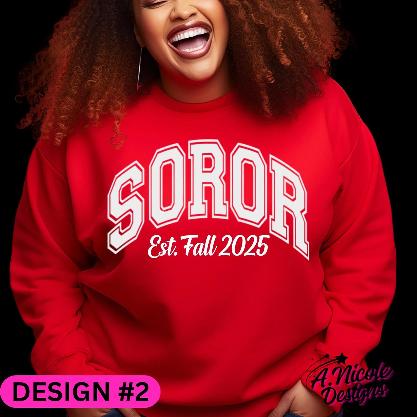Soror Crewneck + T-Shirt | Sorority Girl | Delta Sigma Theta Sorority | DST