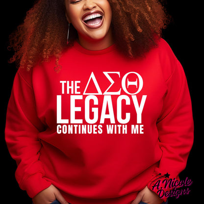 Legacy Continues with Me  | Sorority Girl | Delta Sigma Theta Sorority | DST