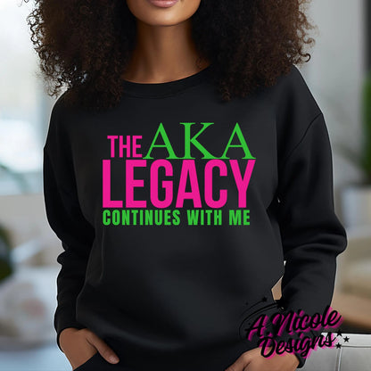 The AKA Legacy Continues with Me | Sorority Girl | Alpha Kappa Alpha Sorority | AKA