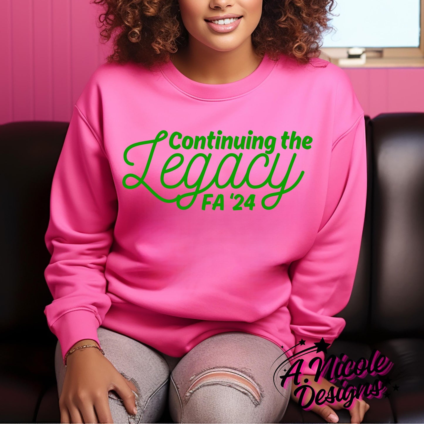 Continuing Legacy Shirt Personalized | Alpha Kappa Alpha Sorority | AKA