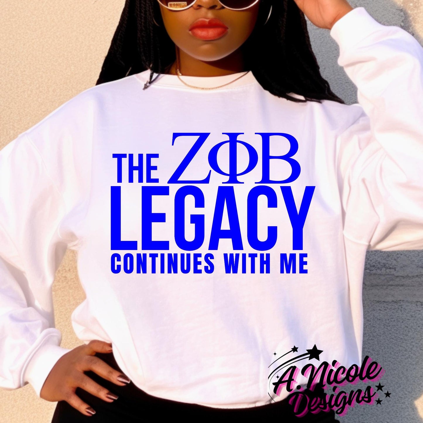 Legacy Continues with Me | Zeta Phi Beta Sorority
