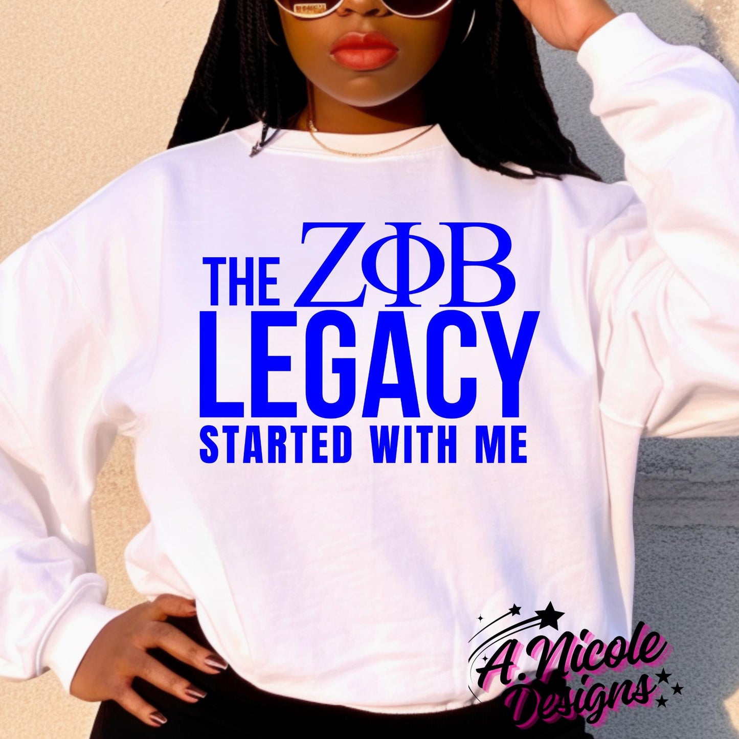 Legacy Started with Me | Zeta Phi Beta Sorority