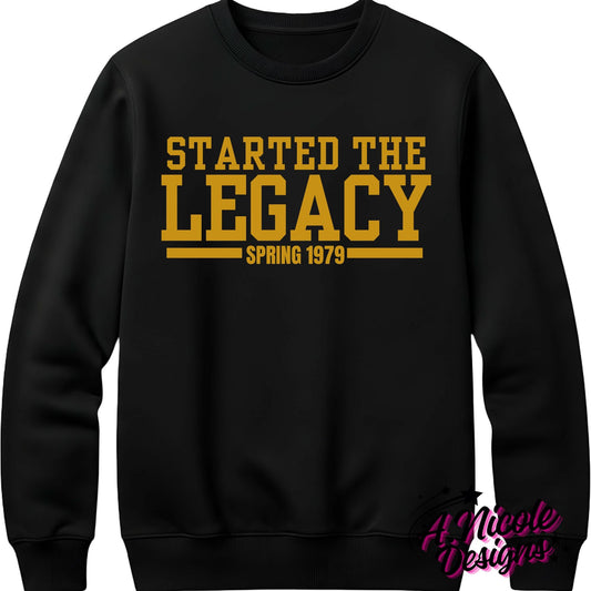 Alpha Phi Alpha Inspired Started the Legacy Shirt