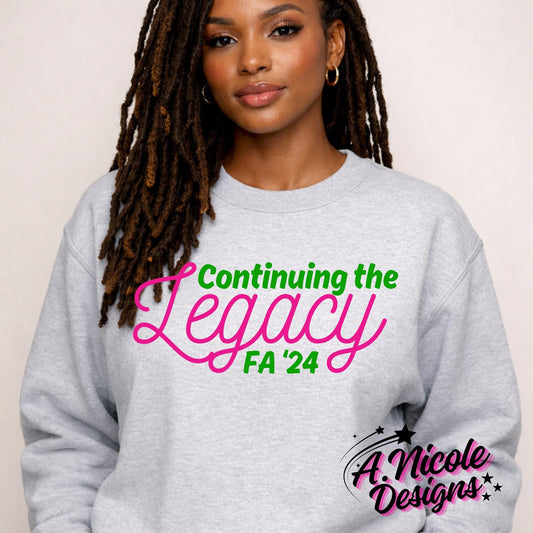 Continuing Legacy Shirt Personalized | Alpha Kappa Alpha Sorority | AKA