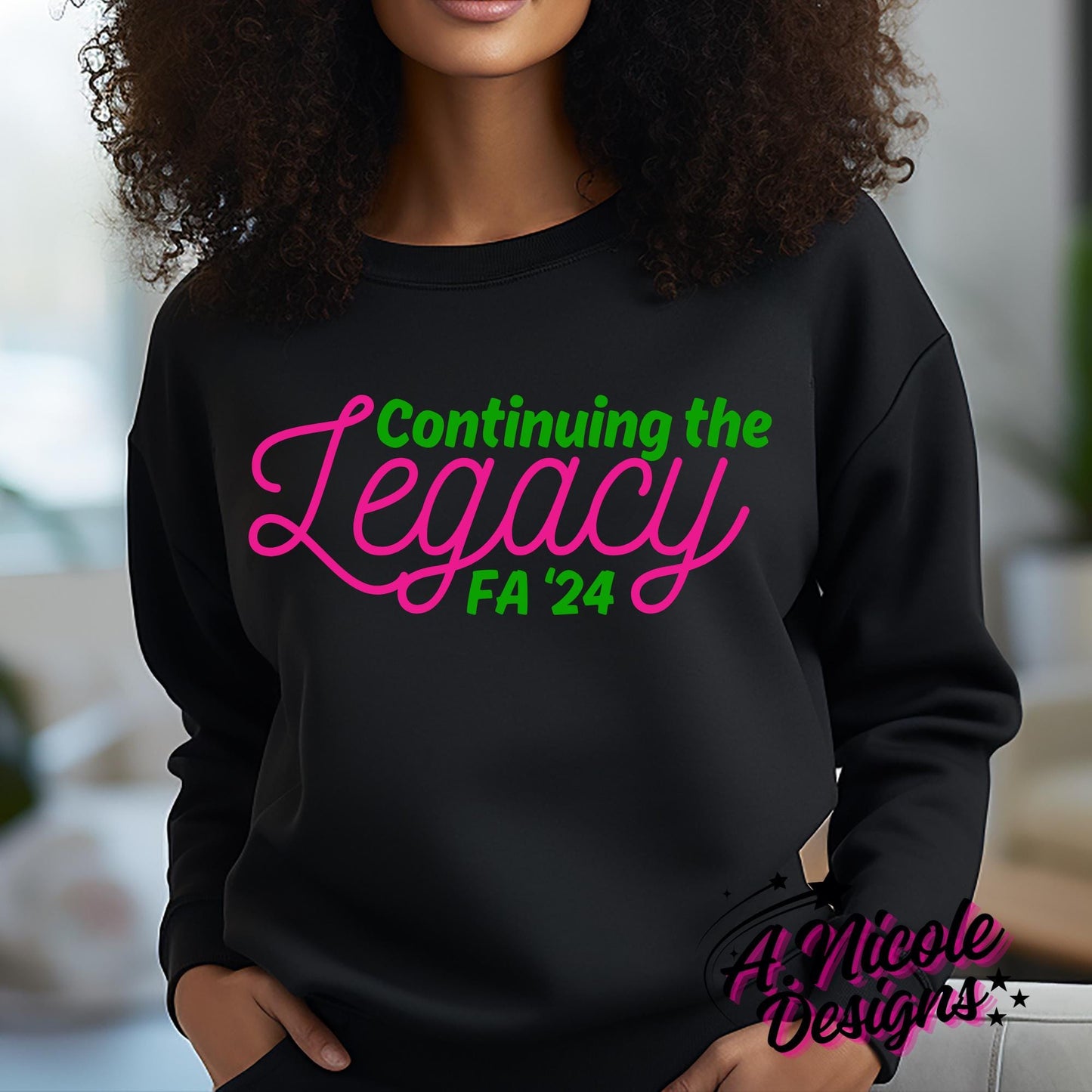Continuing Legacy Shirt Personalized | Alpha Kappa Alpha Sorority | AKA