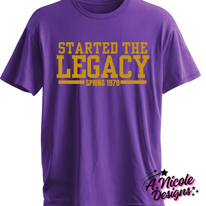 Omega Psi Phi Inspired Started the Legacy Shirt