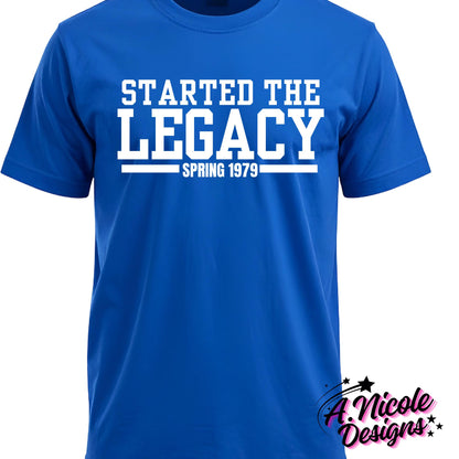 Phi Beta Sigma Inspired Started the Legacy Shirt