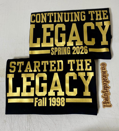 Alpha Phi Alpha Inspired Continuing the Legacy Shirt