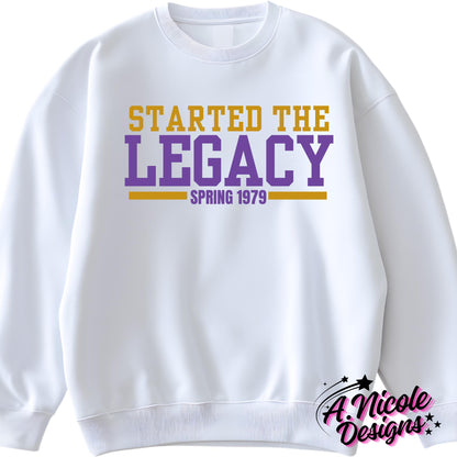 Omega Psi Phi Inspired Started the Legacy Shirt