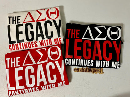 Legacy Continues with Me  | Sorority Girl | Delta Sigma Theta Sorority | DST